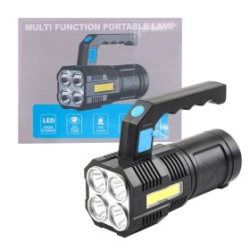 4-Modes Torch 990000LM Handheld LED Flashlight USB Rechargeable Waterproof(Free shipping via DHL Ground/FedEx Ground; can't ship via USPS self-pickup.