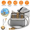 12000W Portable Camping Stove With Cassette Adapter Windproof Outdoor Backpacking Burner with Carrying Case Igniter for Outdoor Hiking Camping Picnic