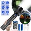 Super hell 9500000Lumen Taktische Taschenlampe LED MilitÃ¤r Wiederaufladbar