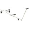 Adjustable Boat Trailer with Pneumatic Tires 440.92 lb Load