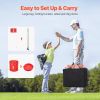 Backyard Golf Game, 3 Hole Golf Course, Golf Game Practice Games, Golf Chipping Game for Family, Adults and Kids