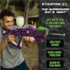 Ball Blaster Glow-in-The-Dark Blaster Toy High Performance Splat Gun Toy with 6000 Gellets 170-250 FPS 150FT Range Semi, Full-Auto