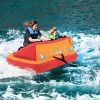 Inflatable Float Tube with Adjustable Fishing Rod Holder and Fish Hook Stator