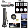 Super hell 9500000Lumen Taktische Taschenlampe LED MilitÃ¤r Wiederaufladbar