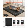 Japanese Tatami Mat, Full Size Foldable Japanese Tatami Mattress, Futon Mattress with Storage Bag & Fastener, 9-Layer Floor Mat for Sleeping