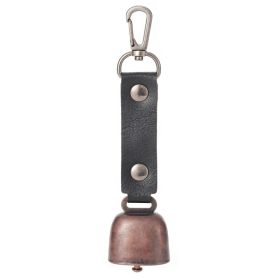 Outdoor Camping Bell Hiking Safety Avoiding Bear Bell (Color: Black, Type: Camping Bell)