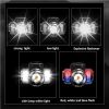 Super Bright LED Headlamp Flashlight USB Rechargeable Headlight Waterproof Lamp(Free shipping via DHL Ground/FedEx Ground; can't ship via USPS self-pi
