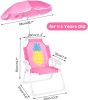Kids Beach Chair with Umbrella Folding Lawn and Camping Chair with Summer Shade for Beach, Pool, Travel and Outdoor (for 1-5 Years Old)